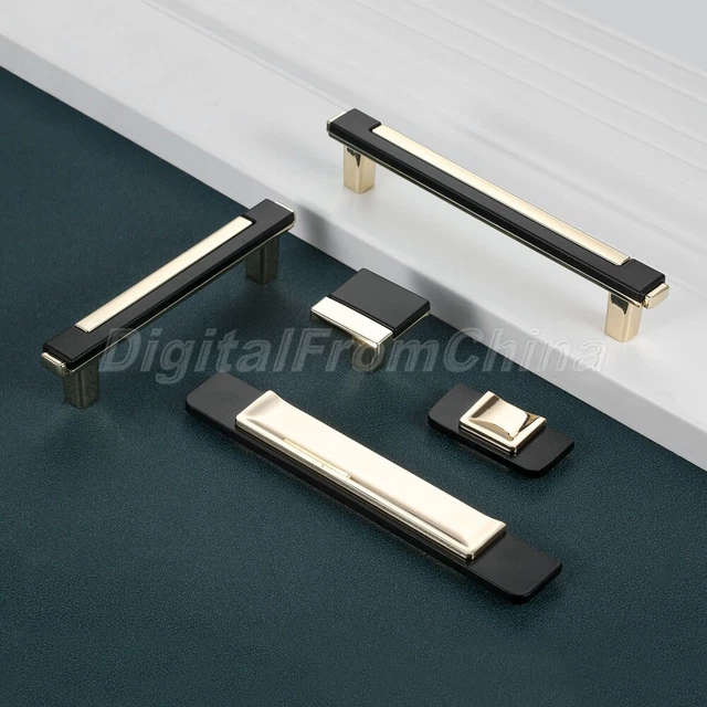Zinc Alloy Pull Handle Door Kitchen Cupboard Drawer Cabinet Knobs Hardware Decor