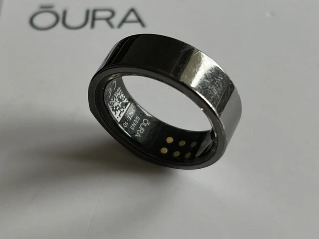 Oura Ring Heritage Black US11 Oura Ring Heritage Black US11