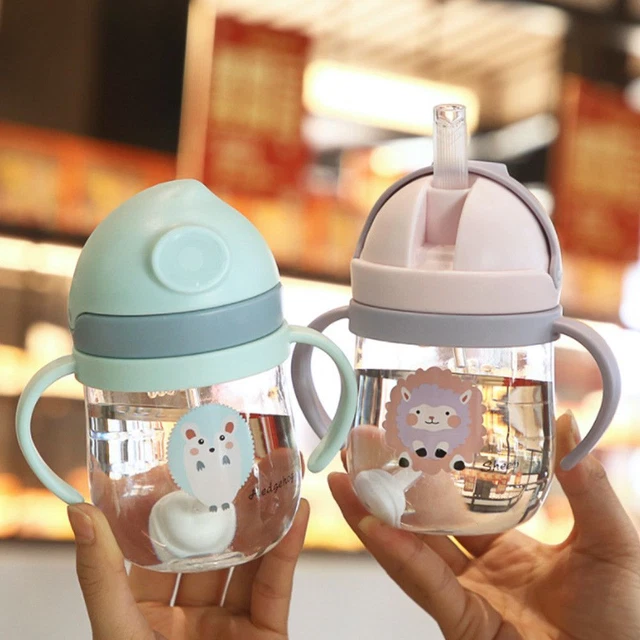 Tasse d&#39;alimentation de bébé Verres en paille Gourde Tasse d&#39;eau