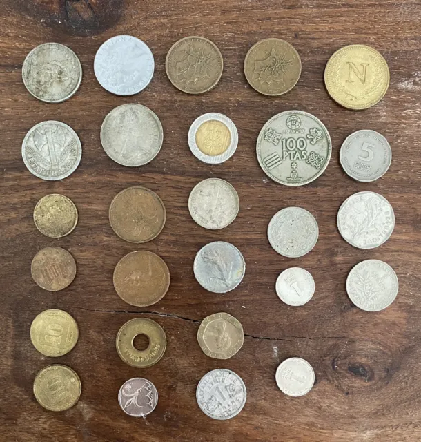 Lot Pièces Monnaies Anciennes