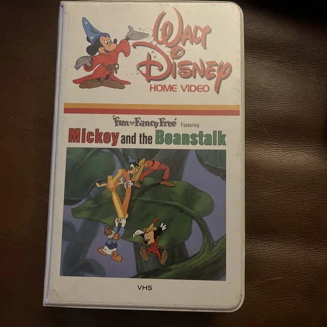 WALT DISNEY FAVORITE Stories VHS Video Tape Mickey and the Beanstalk ...
