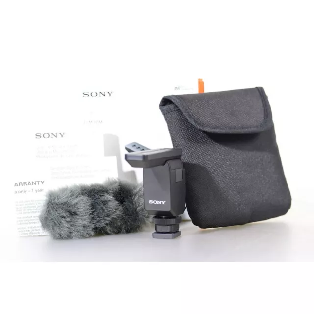 Sony Shotgun Microphone ECM-B1M - 3-in-1-Kompaktmikrofon pour Le