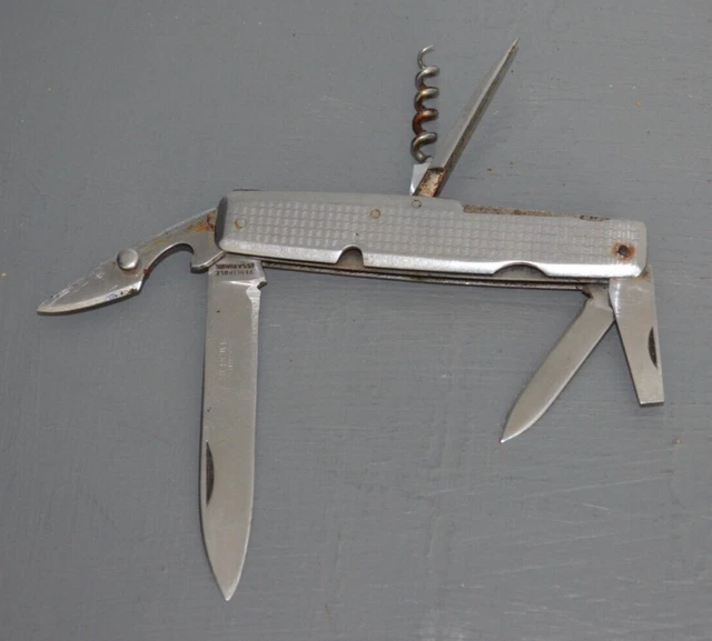 Ab3107 - Rare Couteau Pliant De Poche Veritable Pradel Sncf