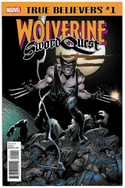 Wolverine  #1  Marvel Comic Book  True Believers -  2018 NM