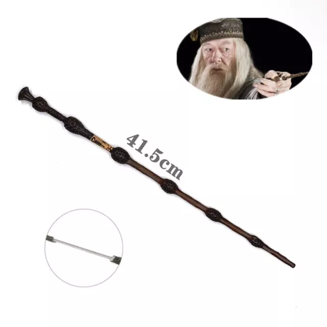 🧙‍♂️ [HARRY POTTER]🧙 Varita de Sauco 41,5 cm ✅ Varita Albus Dumbledore 🧙‍♀️🌂