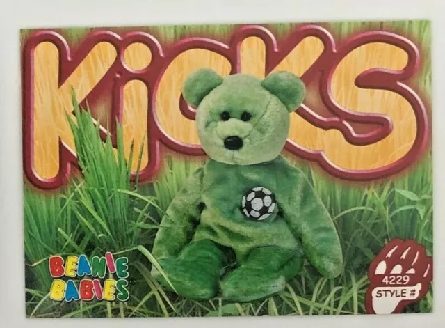 Kicks beanie sales baby 1999