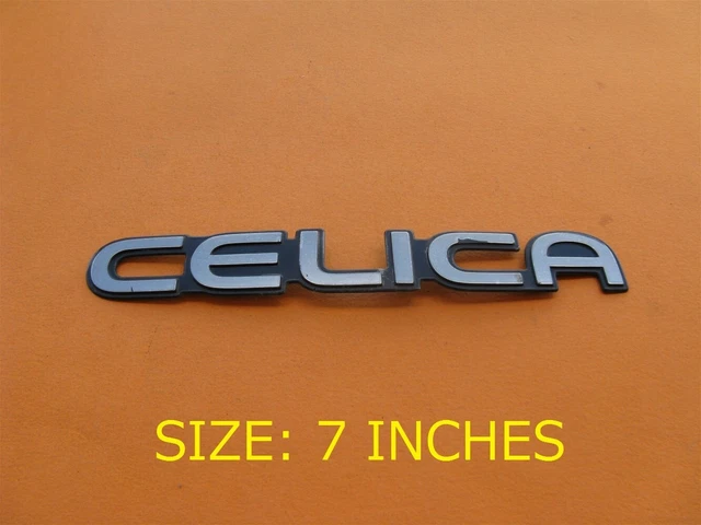 90 91 92 93 Toyota Celica Rear Trunk Lid Emblem Logo Badge Sign Used Oem A36732