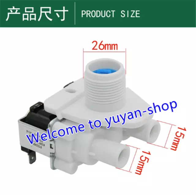 Haier washing machine inlet solenoid valve FCS360A 00330508015 #T8019 YS