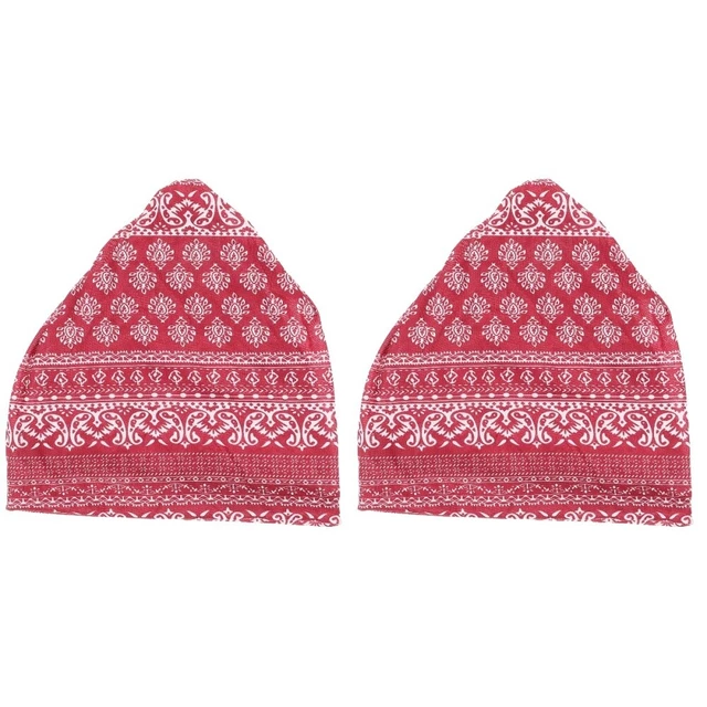 2pcs ménage endormi thee coiffe Bonnet motif africain motif de sommeil