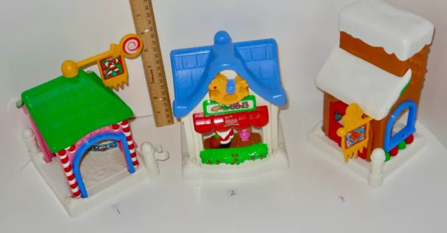 U PICK ~ Fisher Price Little People Christmas Village Man St. Replacements Parts