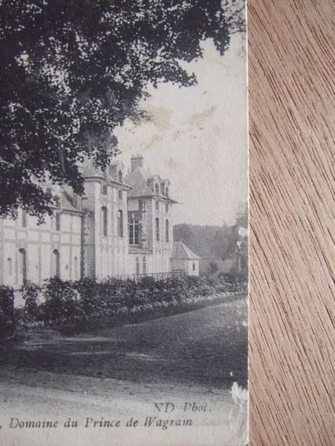 Cpa Boissy Saint Leger (94) Large Wood Castle, Domain Of The Prince Of Wagram 2