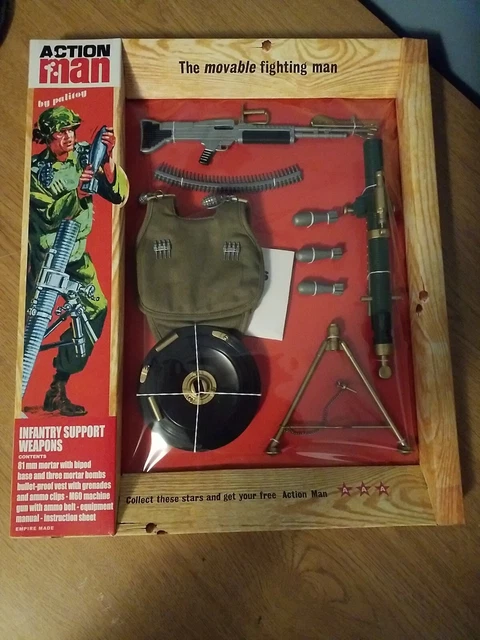 ACTION MAN 40TH Anniversary Infantry Support Weapons EUR 106,67 ...