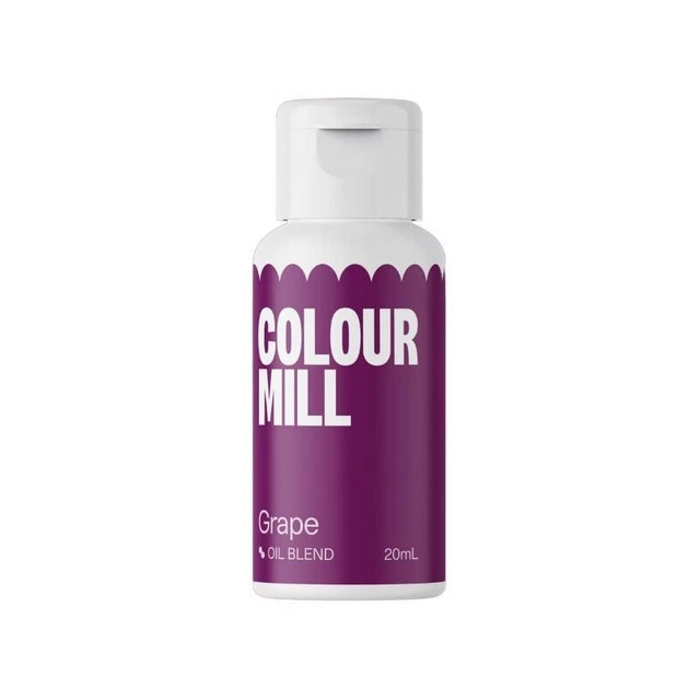 Colour Mill Colorante Alimentare A Base Di Olio 20Ml -Uva