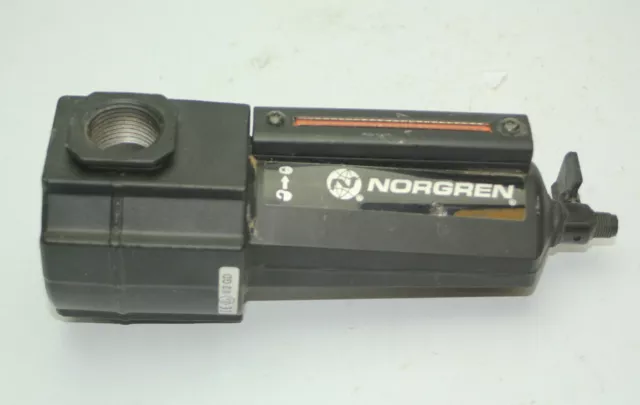 Norgren Excelon F74G-6AN-QD1 3/4" PTF 5 Micro, Manual Drain, Liquid Level Filter