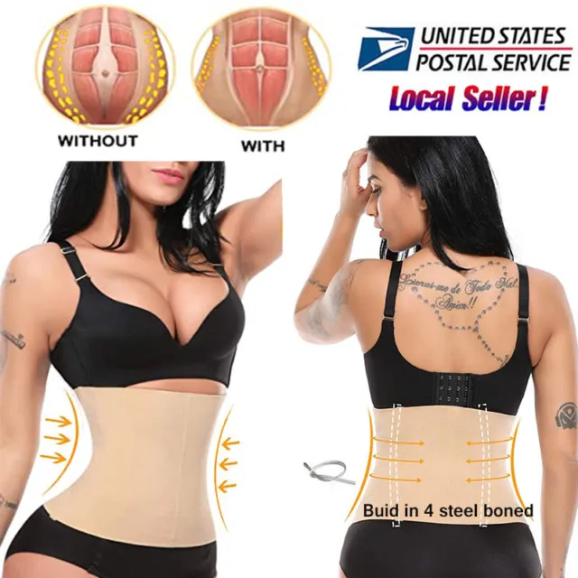 US Postpartum Belly Recovery Band After Baby Girdle Tummy Tuck Belt Body Shaper
