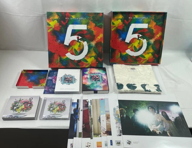 MRS. GREEN APPLE 10 & Harmony Complete Box Blu-ray CD Live Goods