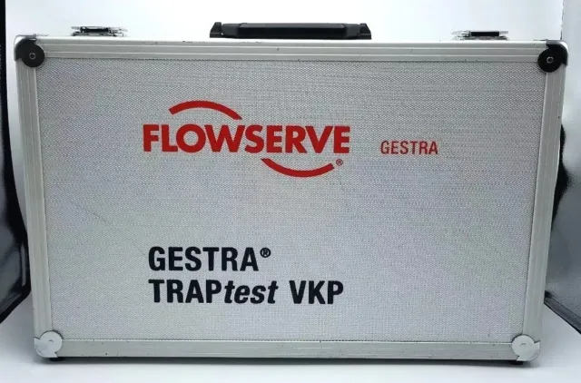 FlowServe Gestra AG TRAPtest VKP 40 Ex Storage Box Portable Hard Case w/ Foam