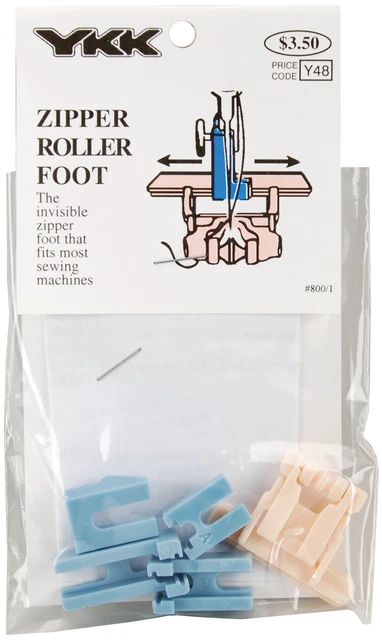 Cremalleras con cremallera American & Efird YKK para pie con cremalleras invisibles YKK