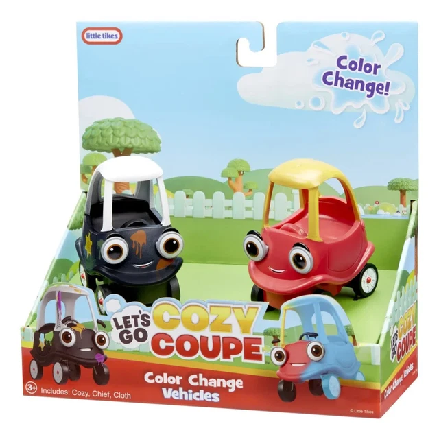 Little Tikes Let S Go Cozy Coupe Colour Change Vehicles 2-Pack