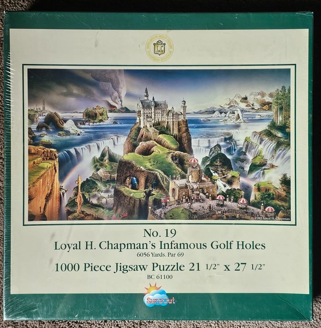 NO. 19 LOYAL H. Chapman's Infamous Golf Holes 1000 Piece