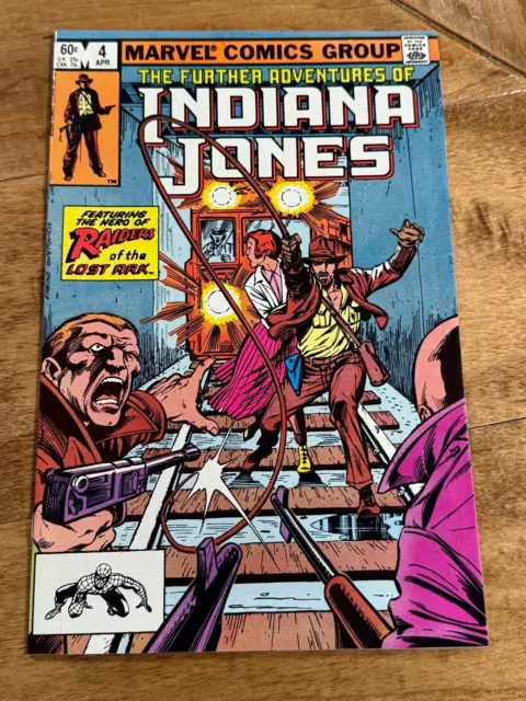 Marvel Further Adventures of Indiana Jones #4 (1982) VF/NM Raiders Harrison Ford