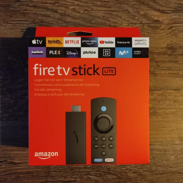 Amazon Fire TV Stick Lite (2. Generation) HD-Streaminggerät - Schwarz