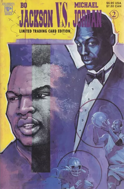 Bo Jackson vs. Michael Jordan #2A VF/NM; Celebrity | Limited Trading Card Editio