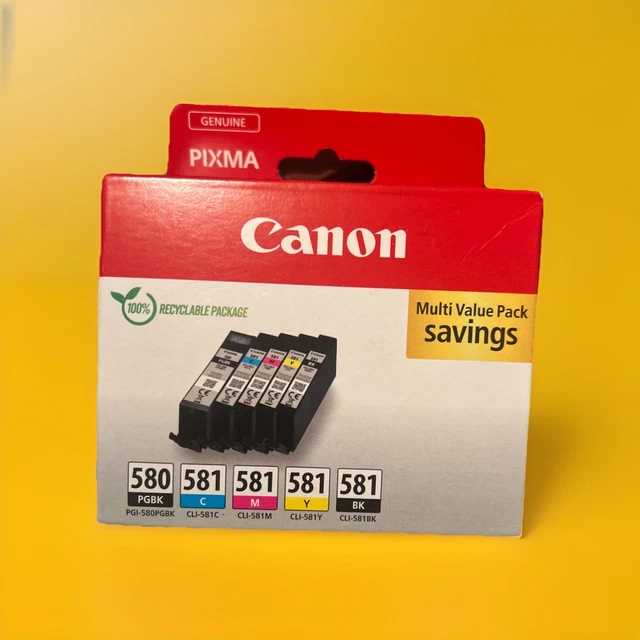 Canon CLI-551 C/M/Y/BK Multipack - Pack de 4 - noir, jaune, cyan