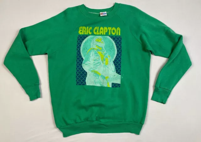 Eric Clapton Vintage Jumper Xl Green