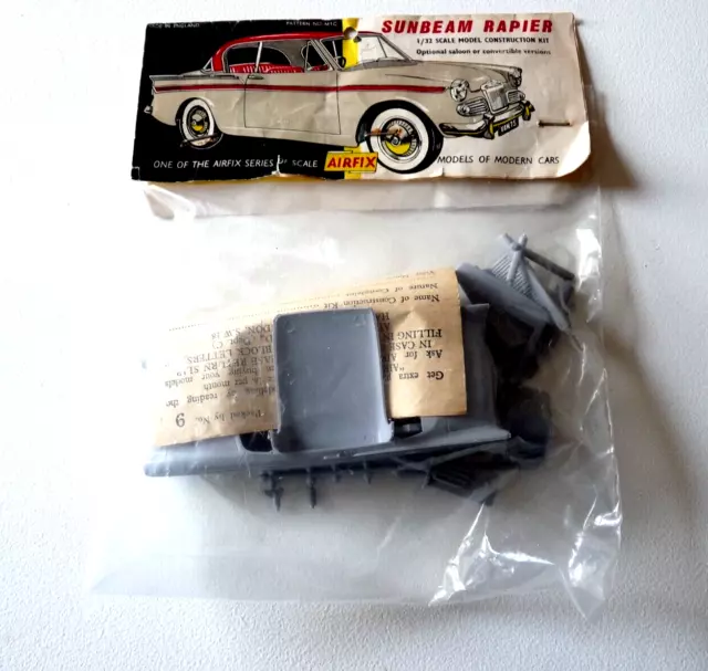 VINTAGE AIRFIX SUNBEAM RAPIER CAR KIT PATTERN No M1C FACTORY SEALED   1:32