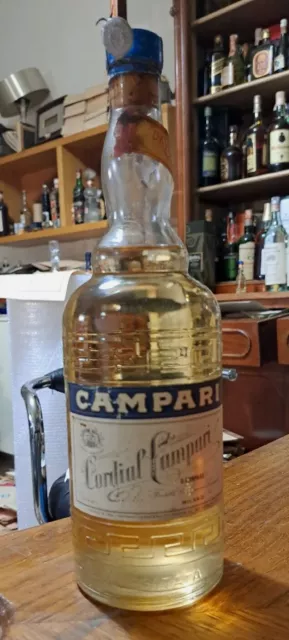 Raro Campari Cordial Campari  litri 1 CL 100  Alcool 36°  Sigillo Stella