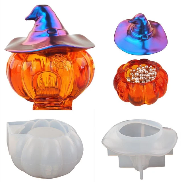 formen Halloween Kürbis Halloween-Hexe Süßigkeiten-Aufbewahrung sbox Schimmel