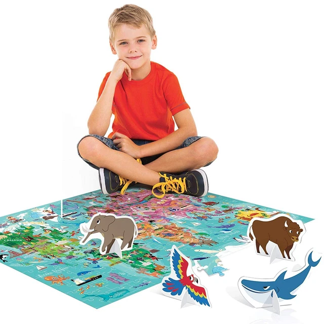 Headu ABC Giant Puzzle - Montessori Educational Game For Kids Ages 3-6