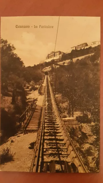 Catanzaro - La Funicolare - Non Viaggiata - 1912