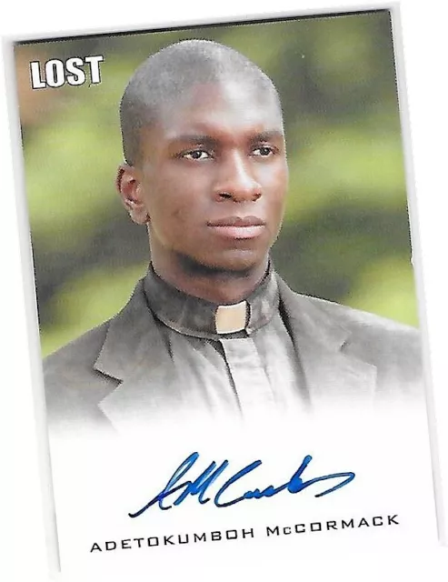 Lost Reliques - Adetokumboh Mccormack - Yemi - Auto/Autographe Carte - 2011