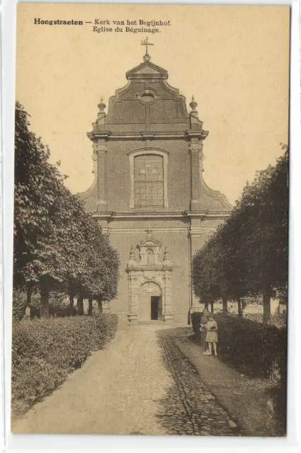 1 Postcard Antwerpen Hoogstraten Kerk van het Beginjhof pcbelmix8189