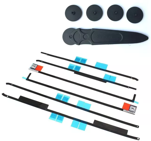 for iMac 21.5" A1418 LCD Screen Adhesive Tape Strips + Opening Wheel Tool Kit