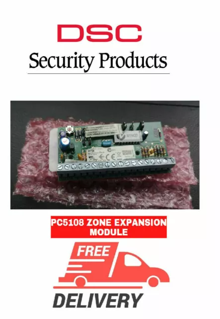 DSC Security PC5108 zone expansion module  original 8 zone PowerSeries IN STOCK