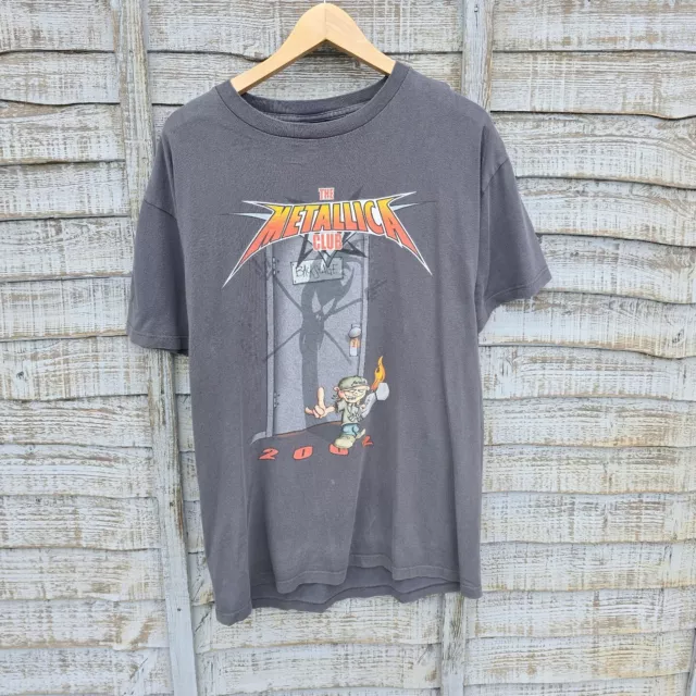 Rare Vintage Metallica Backstage Club Band T Shirt Mens XL. Giant Tag