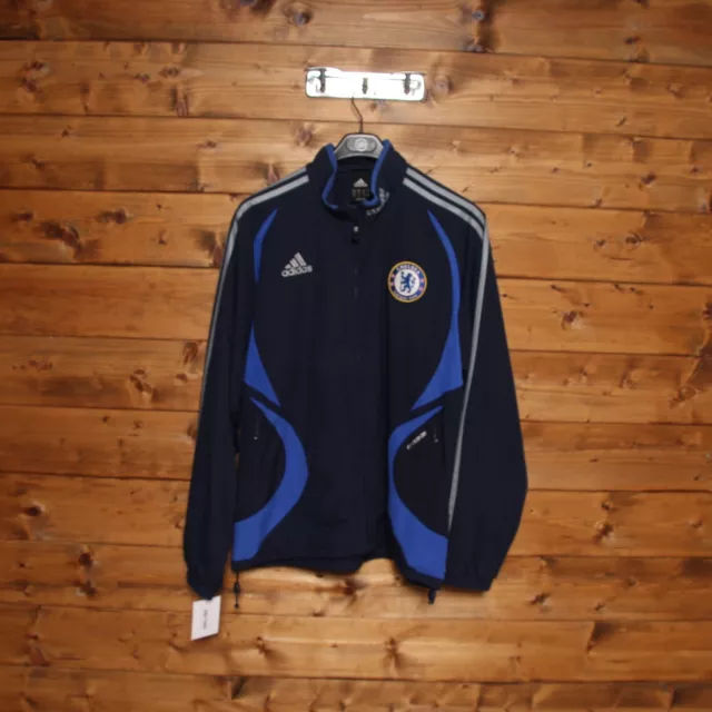 Track Haut adidas Chealsea Football Club Taille M Used Unisexe Bleu (Cod.EBY1448