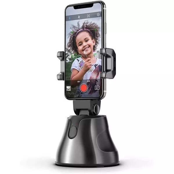 Supporto Per Cellulare Fotocamera Con Inquadratura Automatica 360° Smart Ai Vlog