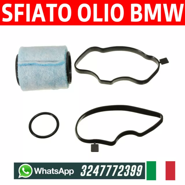 KIT GUARNIZIONI + FILTRO SFIATO SEPARATORE OLIO BMW Serie 3 5 E46 E39 X5 E53