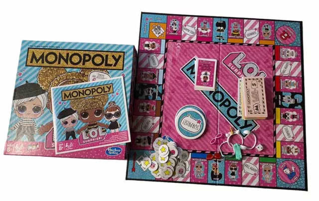 Monopoly LOL Surprise Board Game Kids Gift Birthday LOL