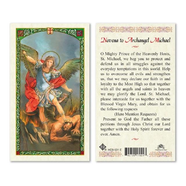 Novena Prayer To St Saint Michael The Archangel Lamin vrogue.co