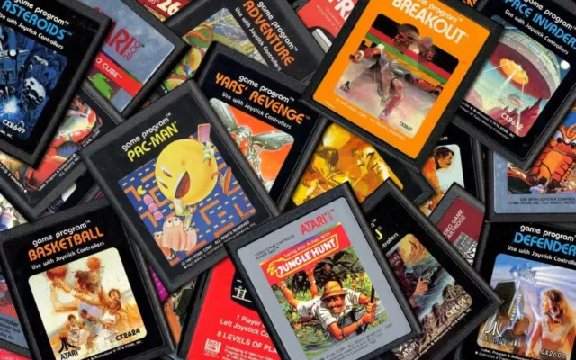 Atari 2600 Games Lot - Pick & Choose! Tested & Working Buy More & Save! Updated!