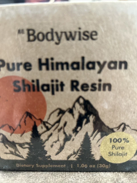 BE BODYWISE HIMALAYAN Shilajit Resin: 85+ Minerals, Lab Tested $30.00 ...