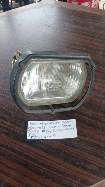 A17 KOITO XH23 Scheinwerfer Streuscheibe Yamaha Honda Suzuki Roller Mofa Moped