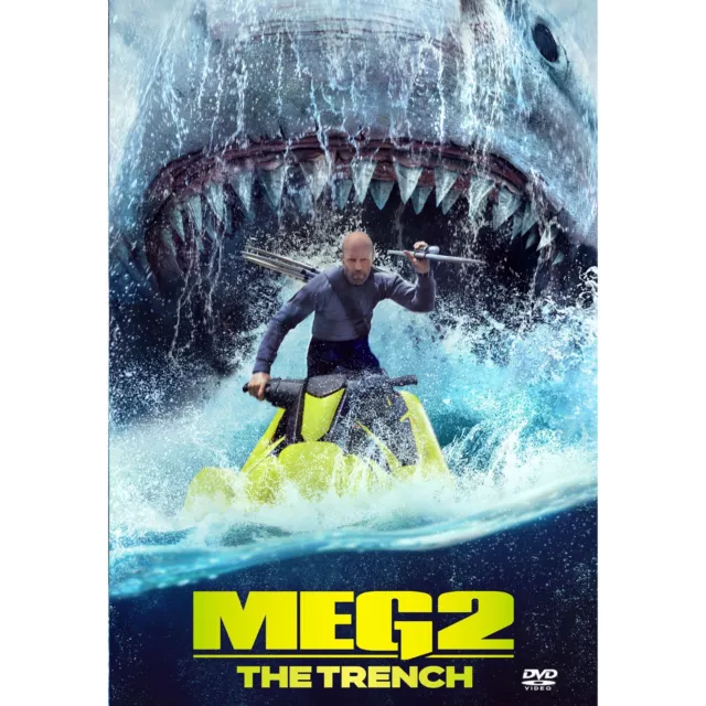 Meg 2 The Trench 2023 New Release Free Shipping with Slipcover