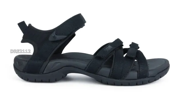 Teva Tirra Black / Black Sandals Womens Size 8 *NEW*