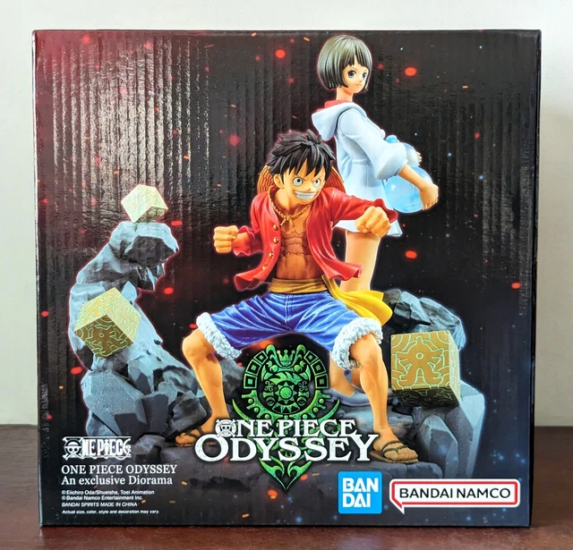 ONE PIECE ODYSSEY Limited Edition Bandai Luffy & Lim Figurine Diorama